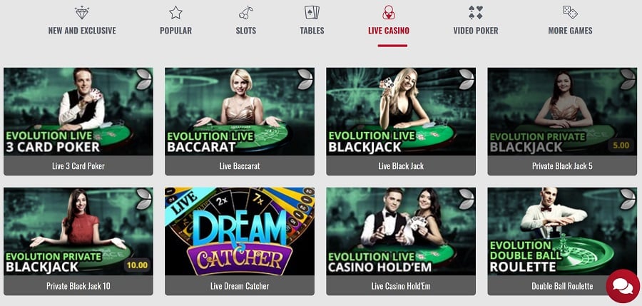 Platinum Play Casino Games